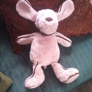 Pink Plush Dog Toy Mary Meyer